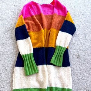 Long stripe cardigan sweater from Nordstrom